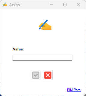 assignvalue